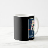 Mug Idée cadeau John Mulaney ne sera jamais président (Devant droit)