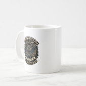 Mug Idée cadeau Papa Chat Post Apocalypse - Post Apoca (Devant gauche)