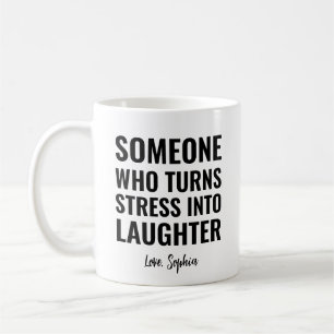 Mug Idée cadeau pour collègues : transformer le stress