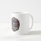 Mug Idée cadeau pour papa de chat de carnaval de cirqu (Devant droit)