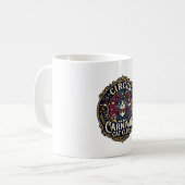 Mug Idée cadeau pour papa de chat de carnaval de cirqu (Devant gauche)
