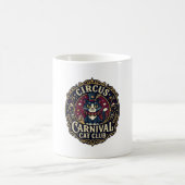 Mug Idée cadeau pour papa de chat de carnaval de cirqu (Centre)