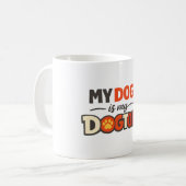 Mug Idée de cadeau de conception de jeu de mots pour a (Devant gauche)