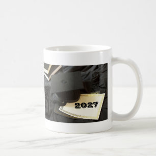 Mug Idée de cadeau de fin d'études personnalisé 2027 T