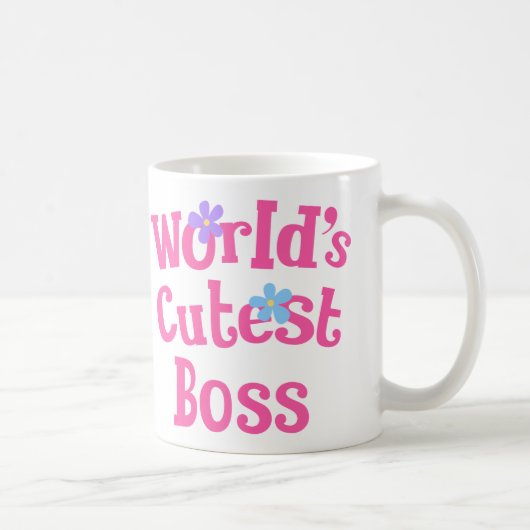 Mug Idée de cadeau de patron pour elle (mondes les (Droite)