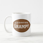 Mug Idée de cadeau du football de Grampy (Gauche)