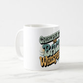Mug Idée de cadeau pour chiropracteur, chuchoteur de d (Devant gauche)