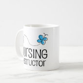 Mug Idée de cadeau pour des soins de l'instructeur (Devant gauche)