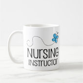 Mug Idée de cadeau pour des soins de l'instructeur (Gauche)