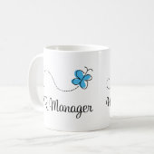 Mug Idée de cadeau pour le directeur d'heure (Devant gauche)