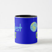 Mug Idée de cadeau pour le DJ (mondes meilleurs) (Centre)