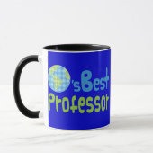 Mug Idée de cadeau pour le professeur (mondes (Gauche)