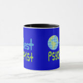 Mug Idée de cadeau pour le psychiatre (mondes (Centre)
