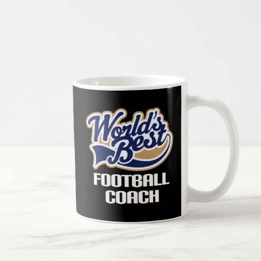 Mug Idée de cadeau pour l'entraîneur de football (Droite)