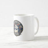 Mug Idée de cadeau pour maman chat de luxe couture - L (Devant droit)