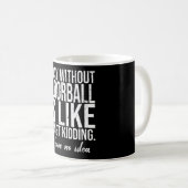 Mug Idée de cadeau sportif amusant pour le Floball (Devant droit)