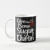 Mug Idée de femme d'anniversaire. Citations de la Sain (Gauche)