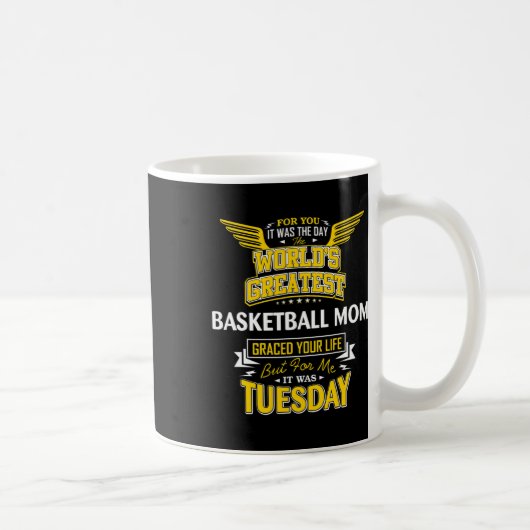 Mug Idée de maman drôle Sketll plus grande du monde -  (Droite)