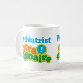 Mug Idée Extraordinaire de cadeau de psychiatre (Devant gauche)