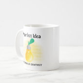 Mug Idée Pear-fect (Devant gauche)
