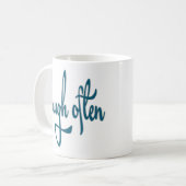 Mug Idée souvent drôle de cadeaux de rire d'humour de (Devant gauche)