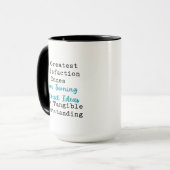 Mug Idées Abstraites Compréhension Tangible Mathématiq (Devant gauche)