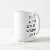 Mug Idées cadeaux de jour pour papa unique, cadeau pou (Devant droit)