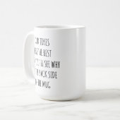 Mug Idées cadeaux de jour pour papa unique, cadeau pou (Devant gauche)