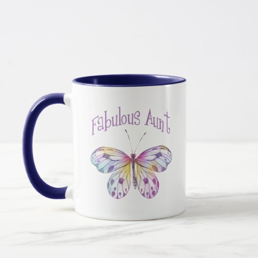 Mug Idées cadeaux de Tante Papillon (Gauche)