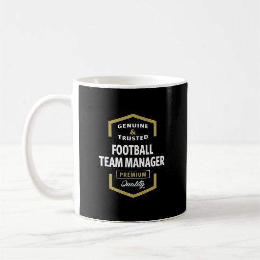 Mug Idées cadeaux du directeur de l'équipe de football (Gauche)