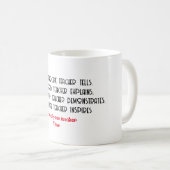 Mug Idées cadeaux pour un grand enseignant (Devant droit)