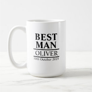 Mug Idées de cadeaux personnalisés de témoin pour les