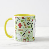 Mug Idées de cadeaux personnalisés pour les infirmière (Gauche)
