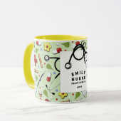 Mug Idées de cadeaux personnalisés pour les infirmière (Devant gauche)