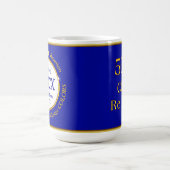 Mug Idées de réunion de classe personnalisées 50 ans, (Centre)