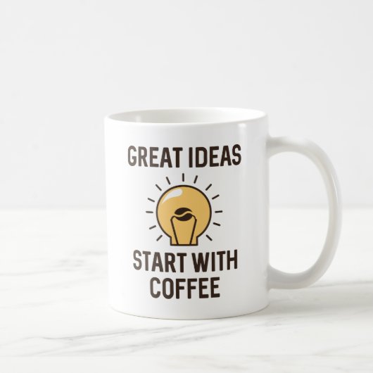Mug Idées géniales café (Droite)