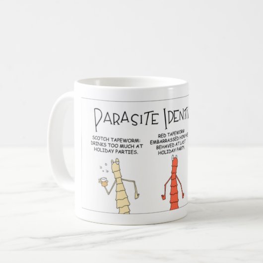 Mug Identification de parasite (Devant gauche)
