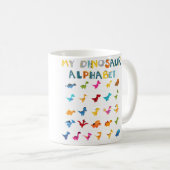 Mug Identification des dinosaures (Devant droit)