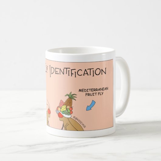 Mug Identification des volées de fruits (Devant droit)