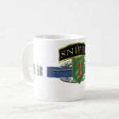 Mug identification d'étiquette du tireur isolé 11B (Devant gauche)