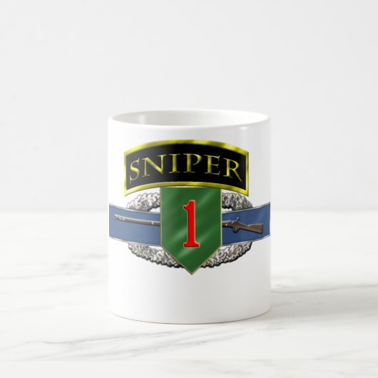 Mug identification d'étiquette du tireur isolé 11B (Centre)