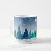 Mug Idillyc Serene Whimsical Magique Paysage De Neige (Devant gauche)