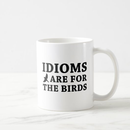 Mug Idioms Pour Les Oiseaux (Droite)