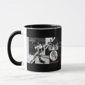 Mug Iditarod noir et blanc (Gauche)