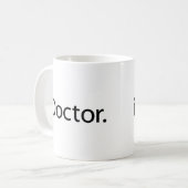 Mug iDoctor Optométriste Médecin des Yeux Humour Drôle (Devant gauche)