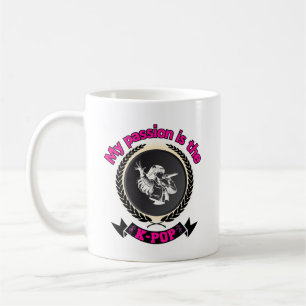 Mug Idol chanter Passion KPop Music Fan Art Design