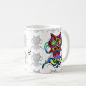 Mug Idole colorée de l'espace antique v1 (Devant droit)