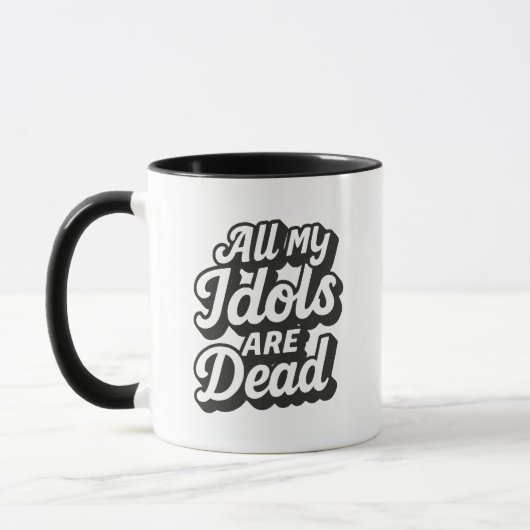 Mug Idols morts (Gauche)