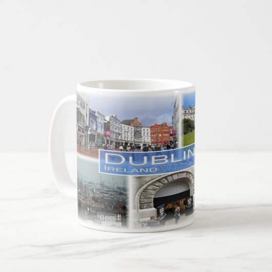 Mug IE Irlande - Dublin - (Devant gauche)