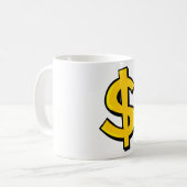 Mug Iellow dollar (Devant gauche)